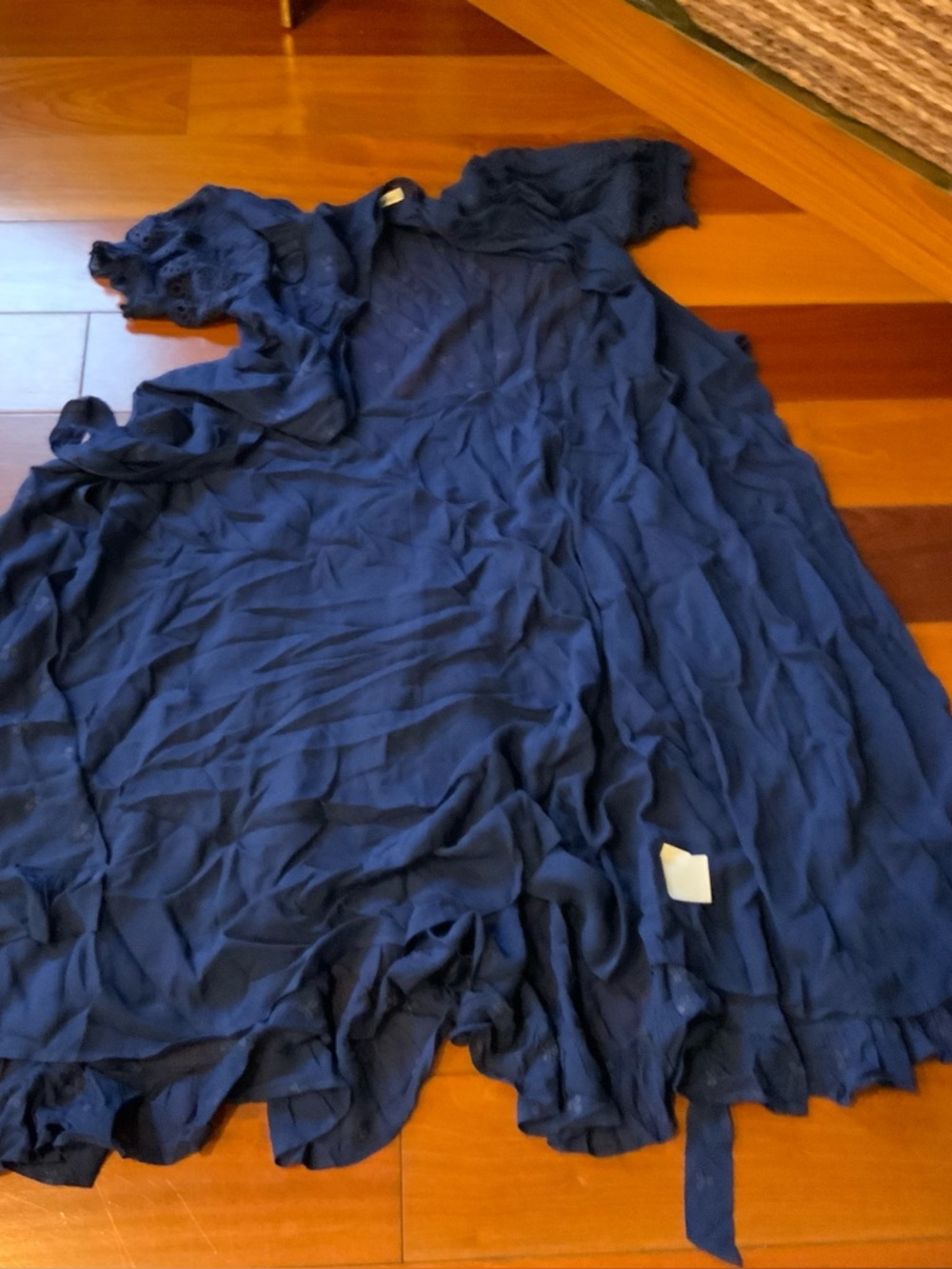 Reformation Navy Blue Flowing Women's Dress